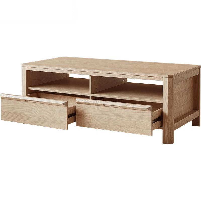 HAMILTON wood and panel coffee table