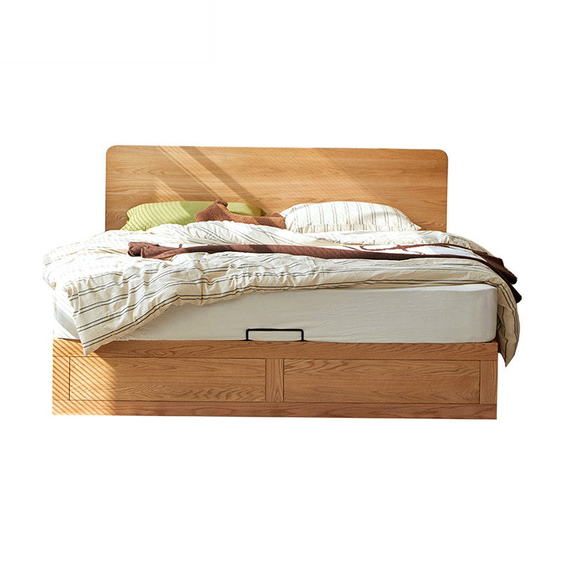 CHANCE Wood Color Solid Wood Bed