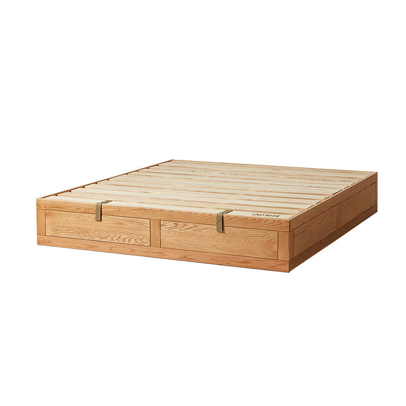 CHANCE Wood Color Solid Wood Bed
