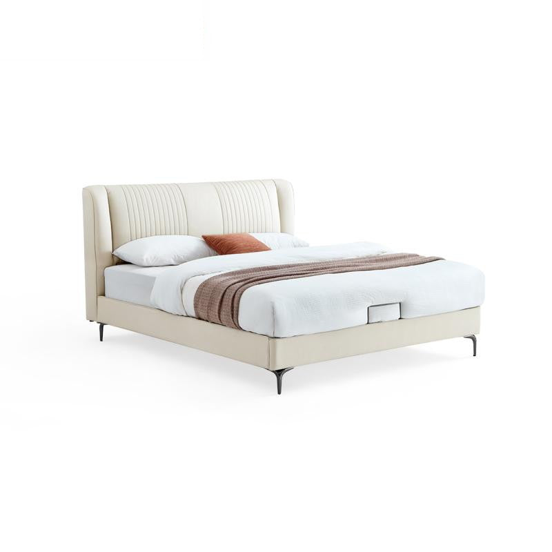 PORTO Rico Quiet Solid Wood Slat Frame High Foot Bed