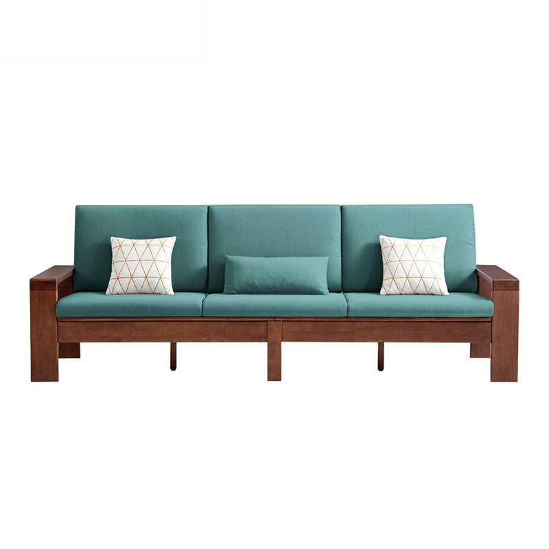 PIKO Single Grey Color Solid Wood Sofa