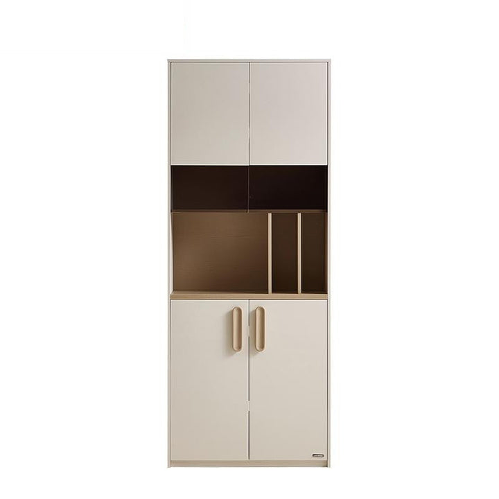 GRIFFIN 80cm Regular Book Shelves Wood Color + Grey
