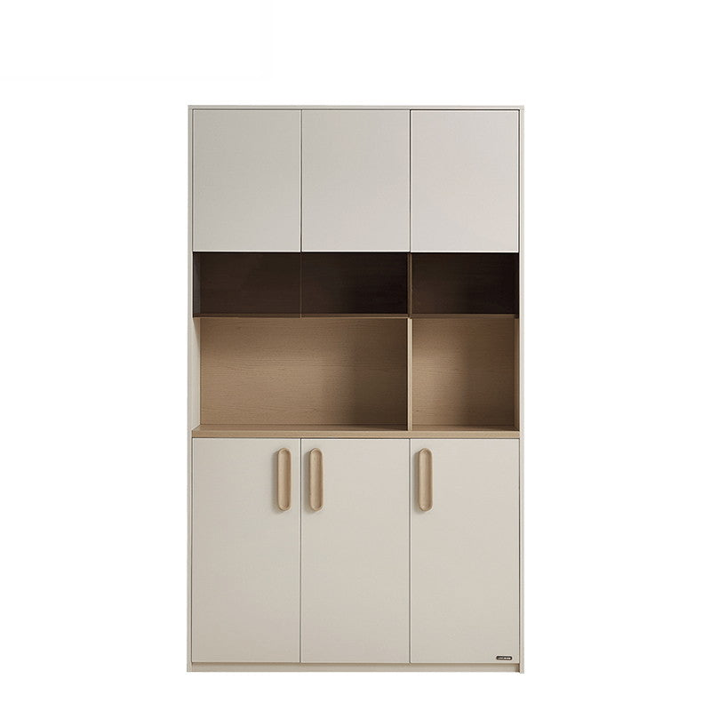 GRIFFIN 120cm Regular Book Shelves Wood Color + Grey