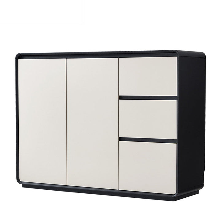 REYNOSA 120cm Sideboard Grey + Black