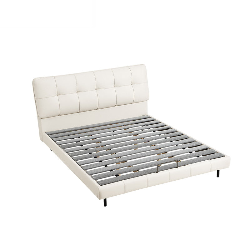 SURAT White Fabric Bed