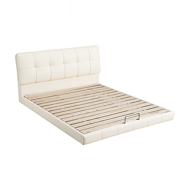 SURAT White Fabric Bed