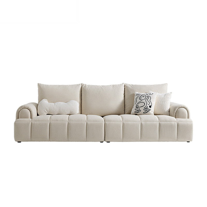 ROSS Beige Fabric Sofa (charged)