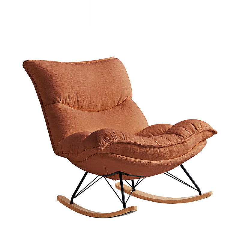 ISAIAH Red Rocking Chair Red