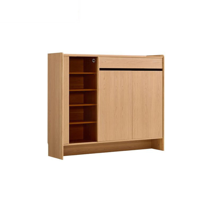 ISABEL Wood Color Shoe Cabinet wood color 1.4m