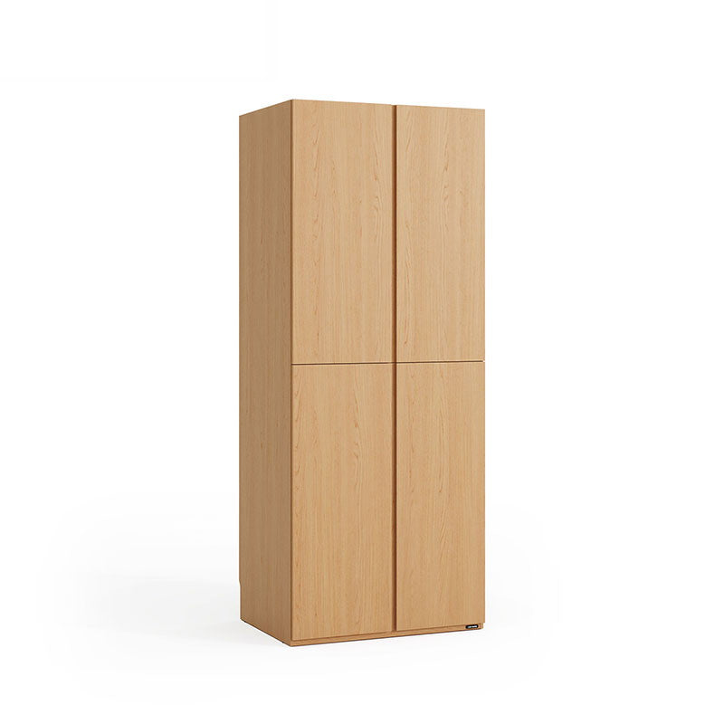 JERICHO 200cm Two Door Wardrobe Wood Color