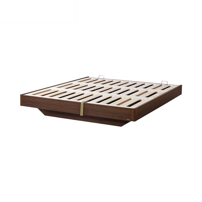 JANELLE Wood Color Panel Bed