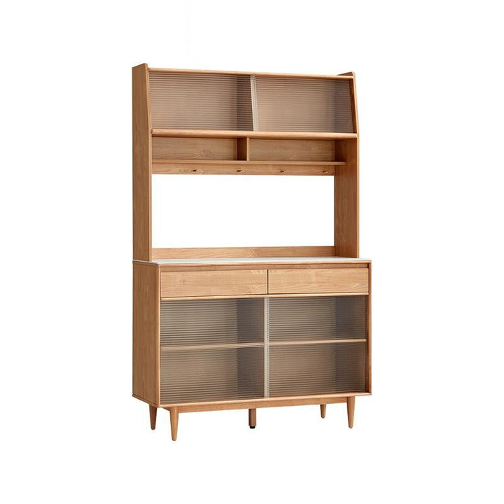 JOSHUA 120cm Wood Color Sideboard Set