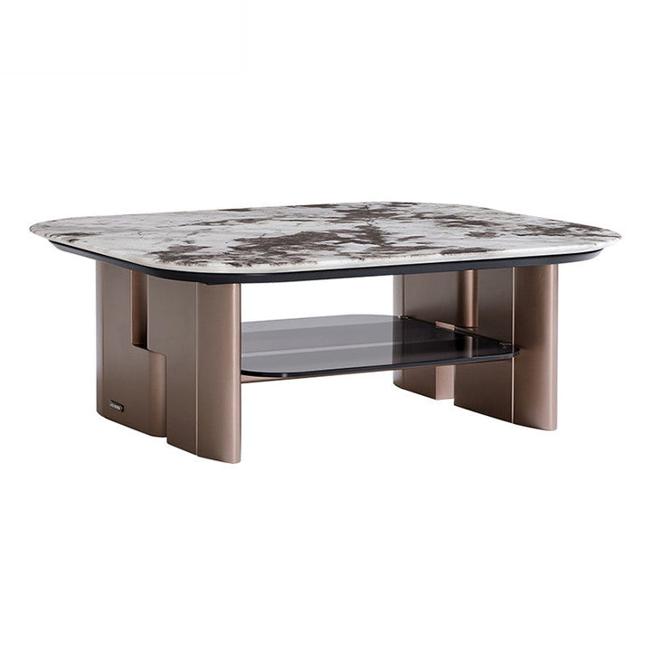 KENDRA Golden Tea Table