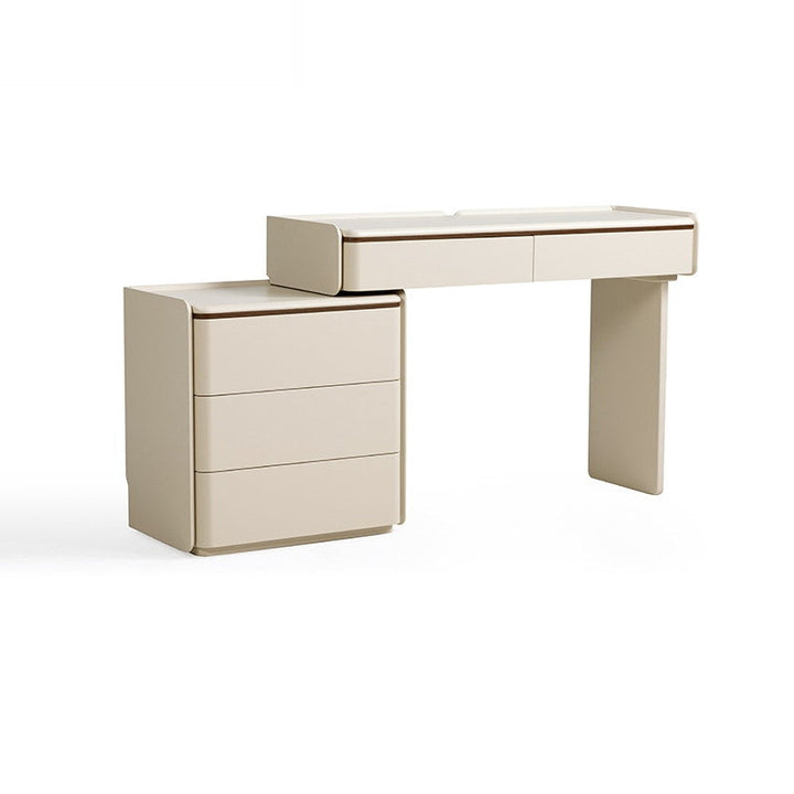 KIERAN Grey 3 Drawer Vanity Table