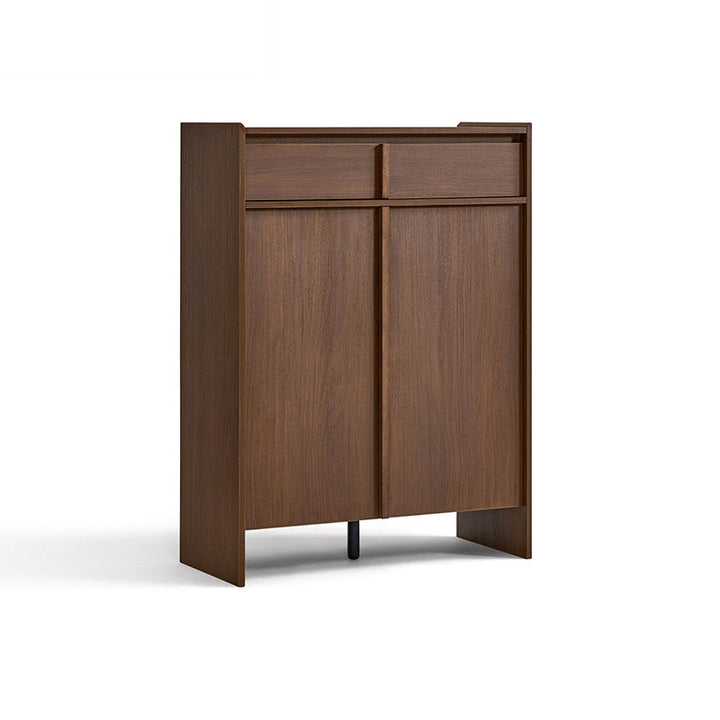 KATHLEEN Walnut Color Shoe Cabinet walnut 0.8m