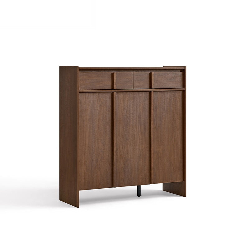 KATHLEEN Walnut Color Shoe Cabinet
