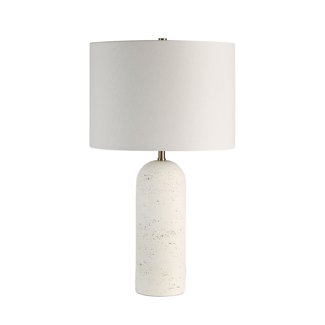 DORATO Marble Finish Resin Table Lamp
