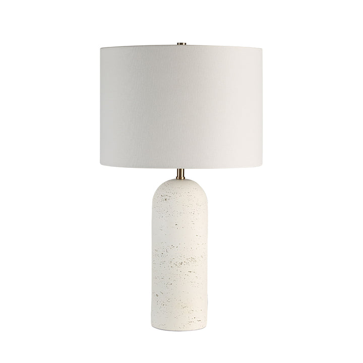 DORATO Marble Finish Resin Table Lamp