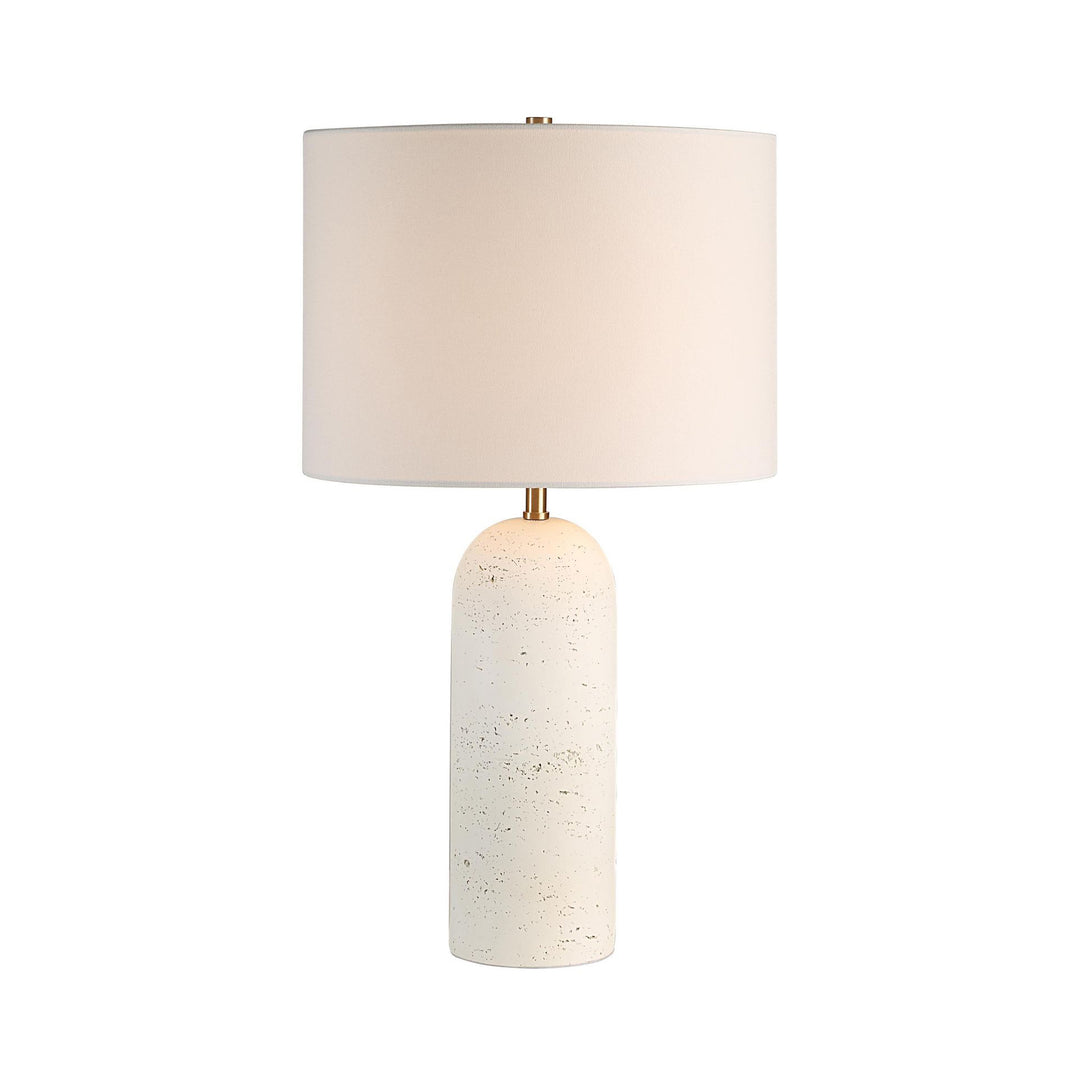 DORATO Marble Finish Resin Table Lamp