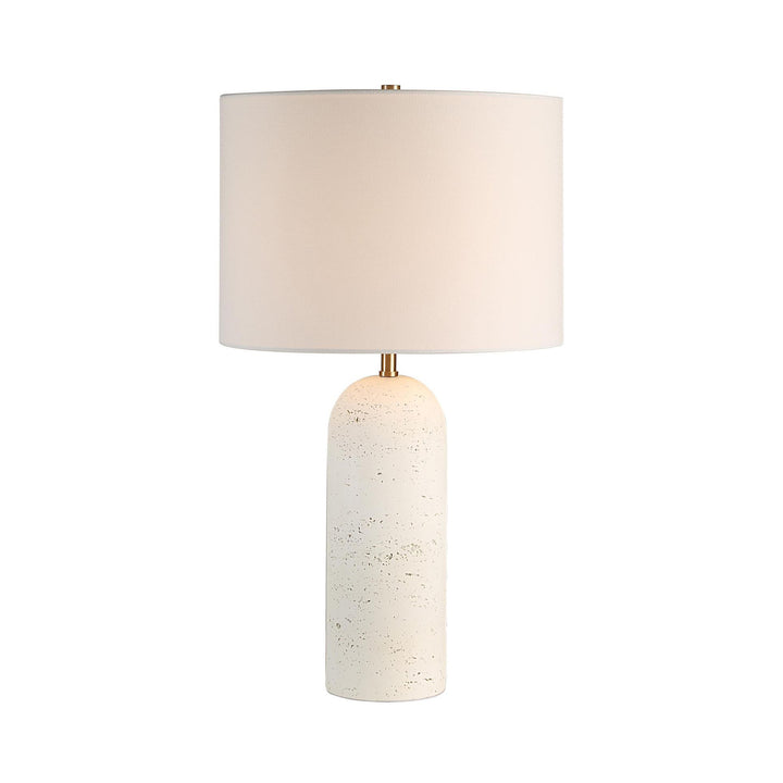 DORATO Marble Finish Resin Table Lamp