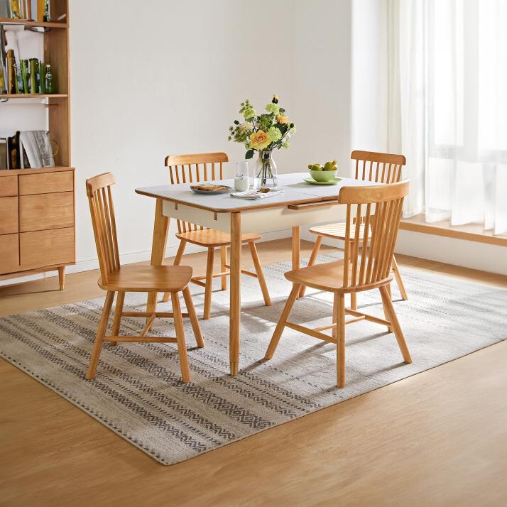 Mason Sintered Stone Extendable Dining Table