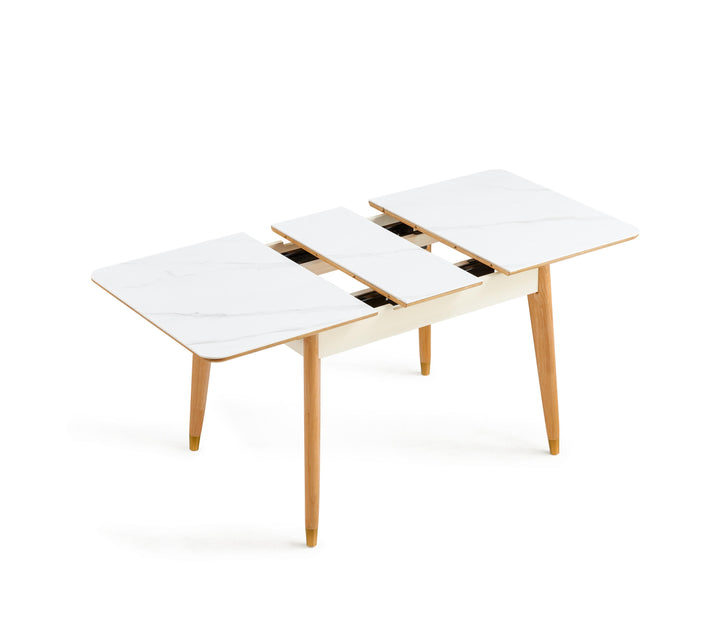 Mason Sintered Stone Extendable Dining Table