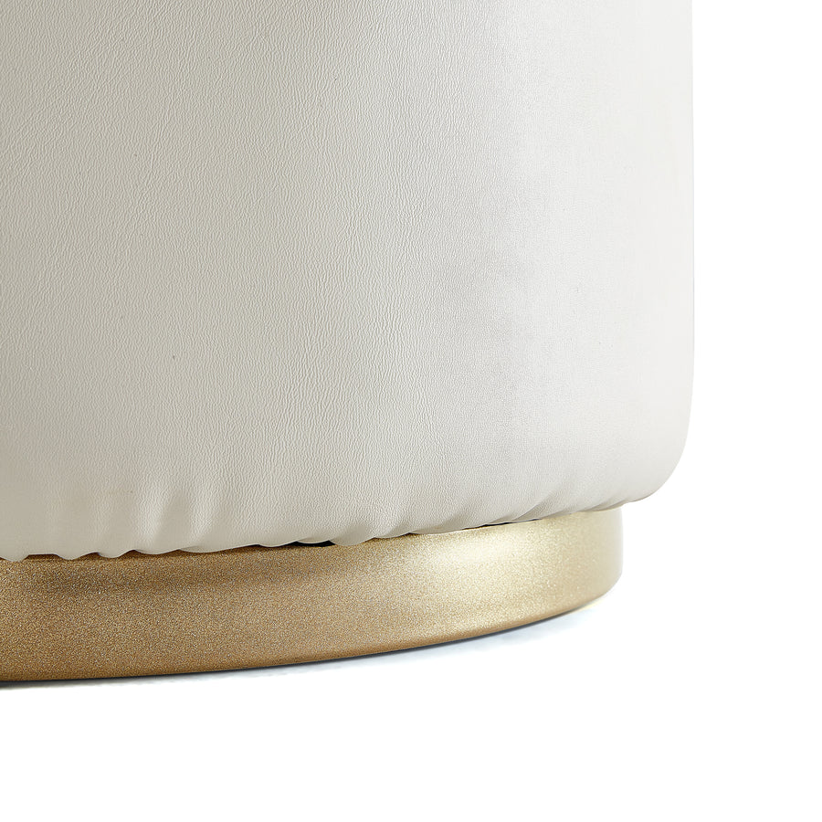 VIOLET Golden Base Vanity Stool