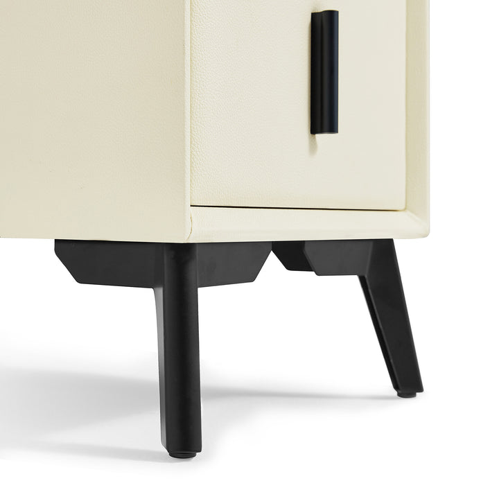 IVY Compact Black Legs Nightstand