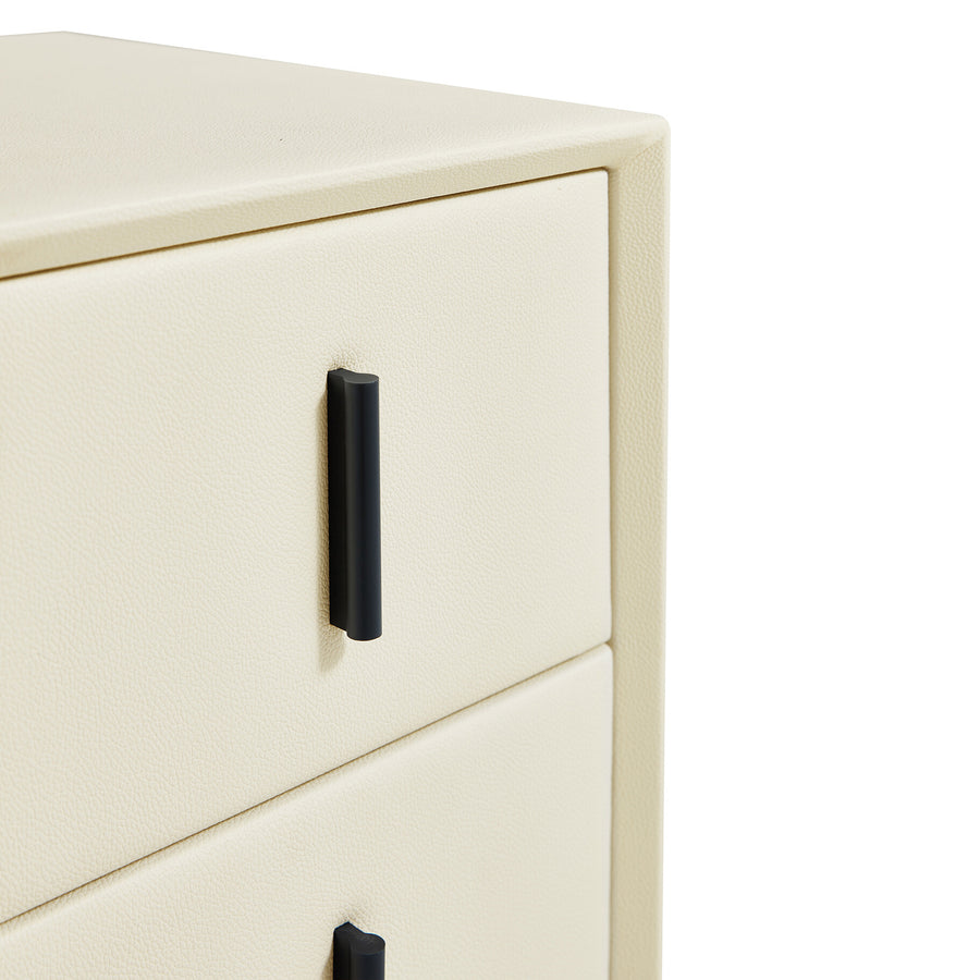 IVY Compact Black Legs Nightstand