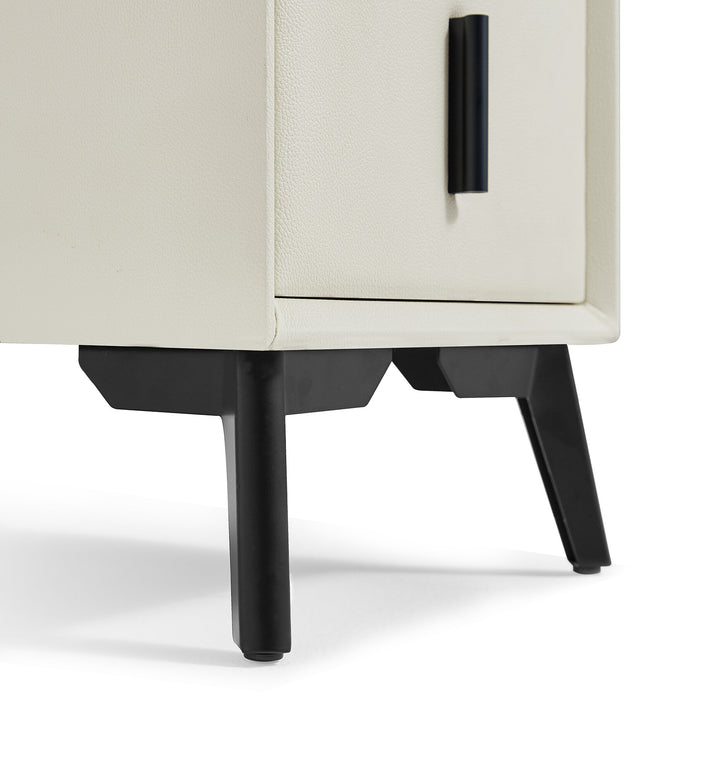 IVY Compact Black Legs Nightstand