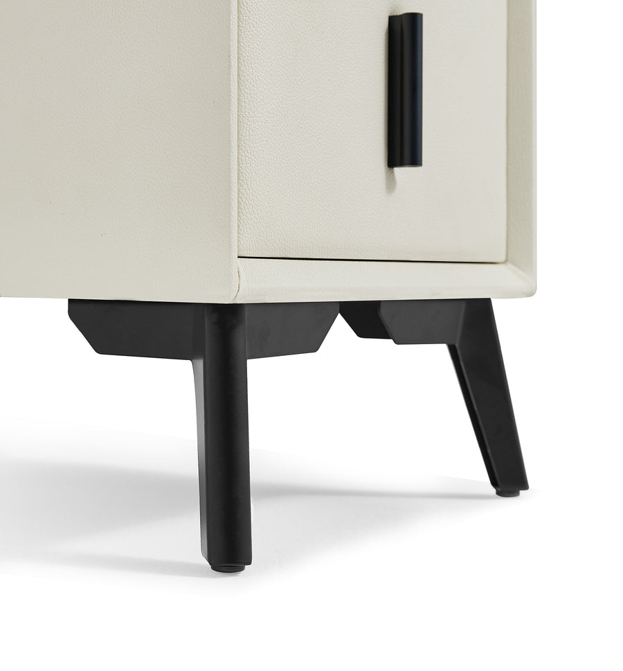IVY Compact Black Legs Nightstand