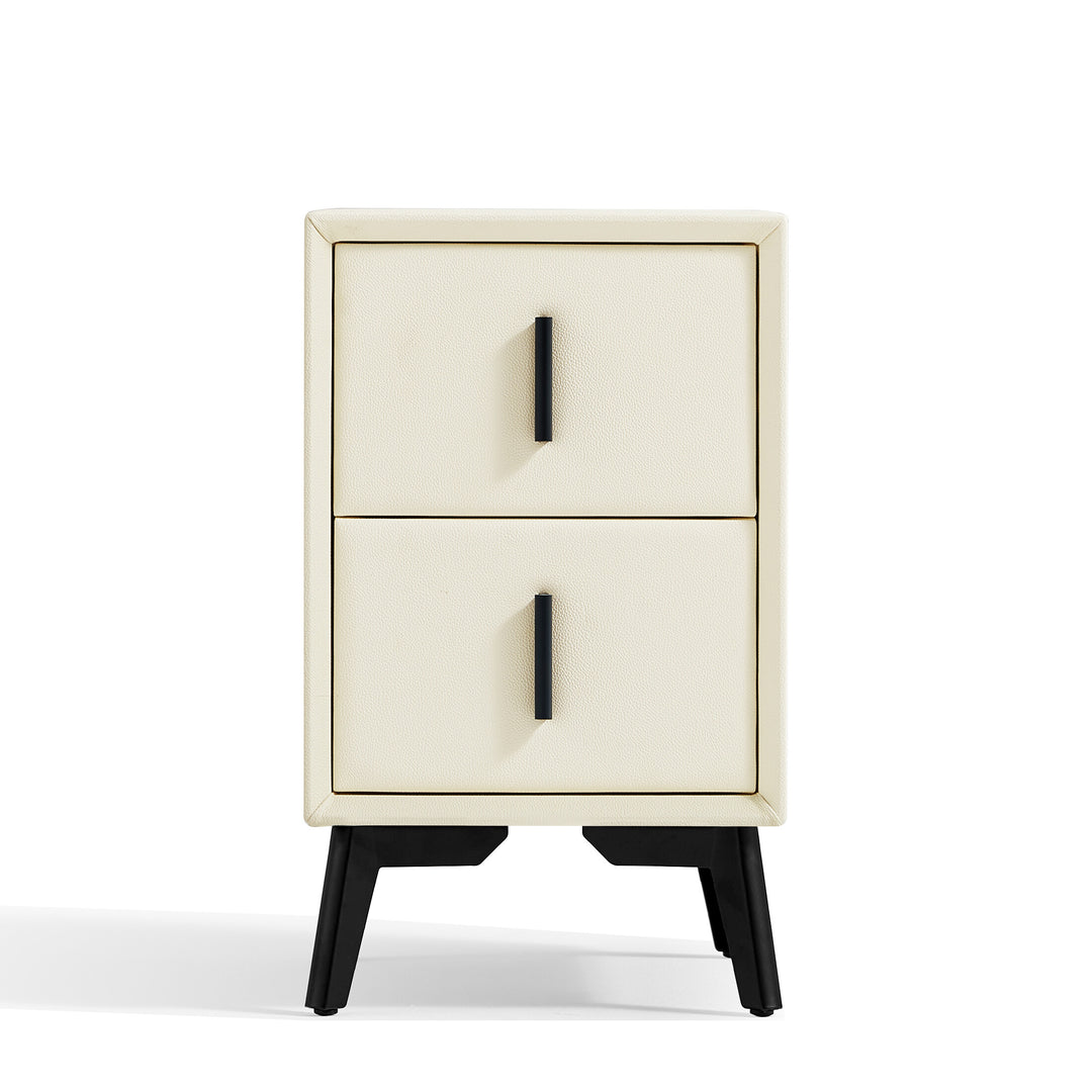 IVY Compact Black Legs Nightstand