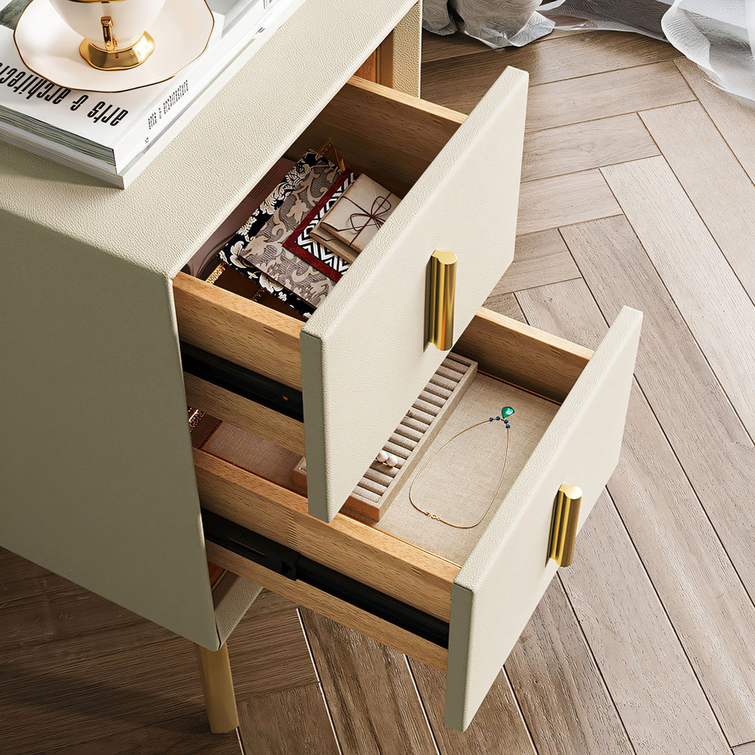 IVY Compact Golden Legs Nightstand