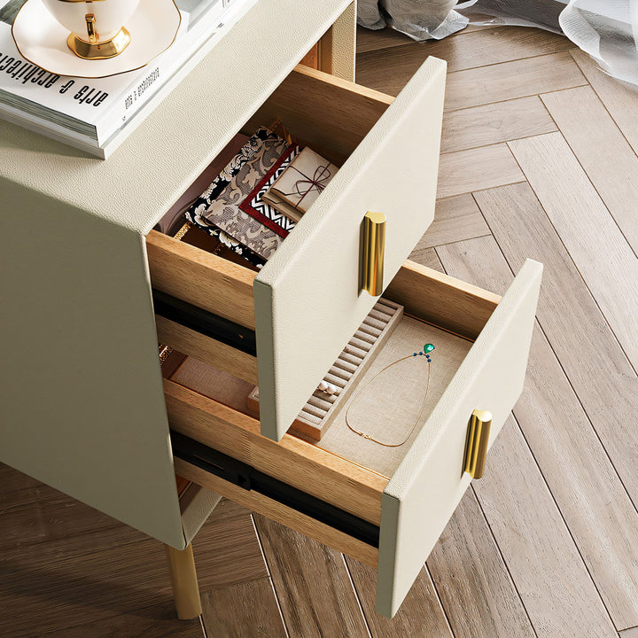 IVY Compact Golden Legs Nightstand