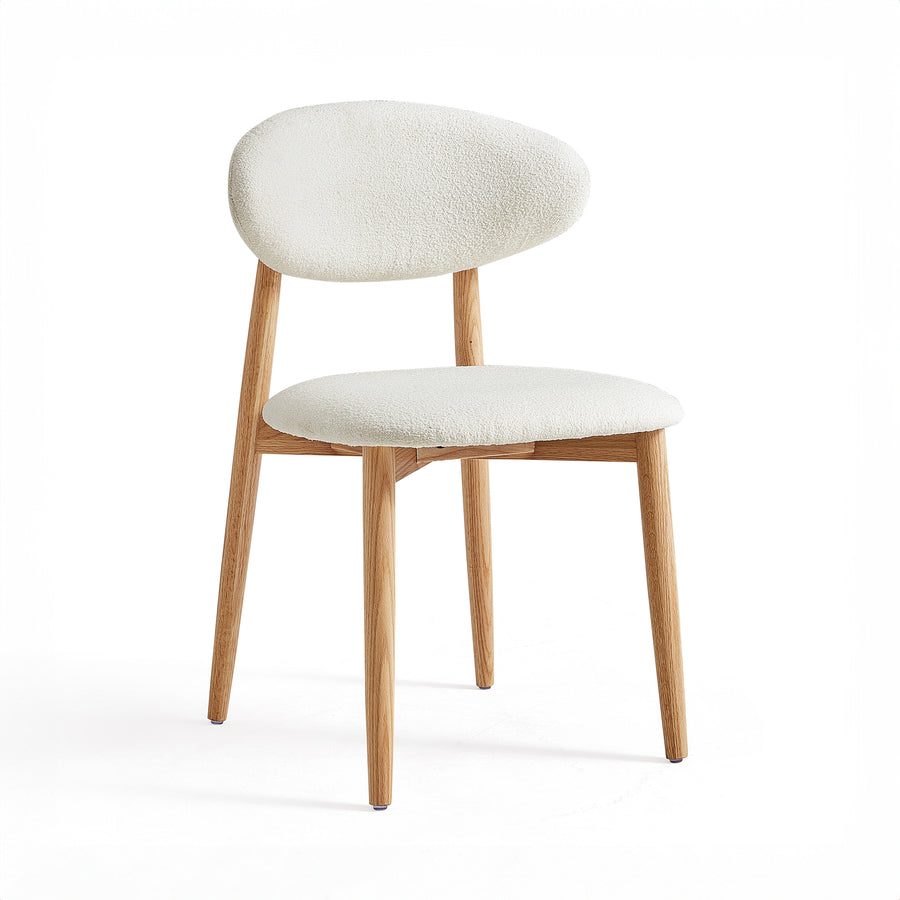 FELIX Boucle Wool Dining Chair