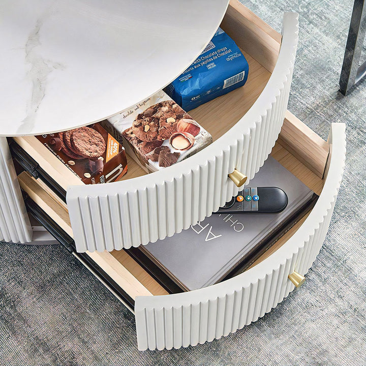JOSEPHINE Sintered Stone Nested Coffee Table