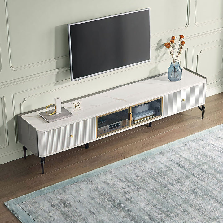 JOSEPHINE Sintered Stone Storage TV Stand