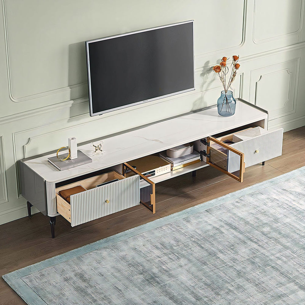 JOSEPHINE Sintered Stone Storage TV Stand