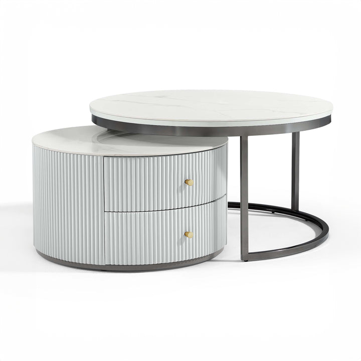 JOSEPHINE Sintered Stone Nested Coffee Table