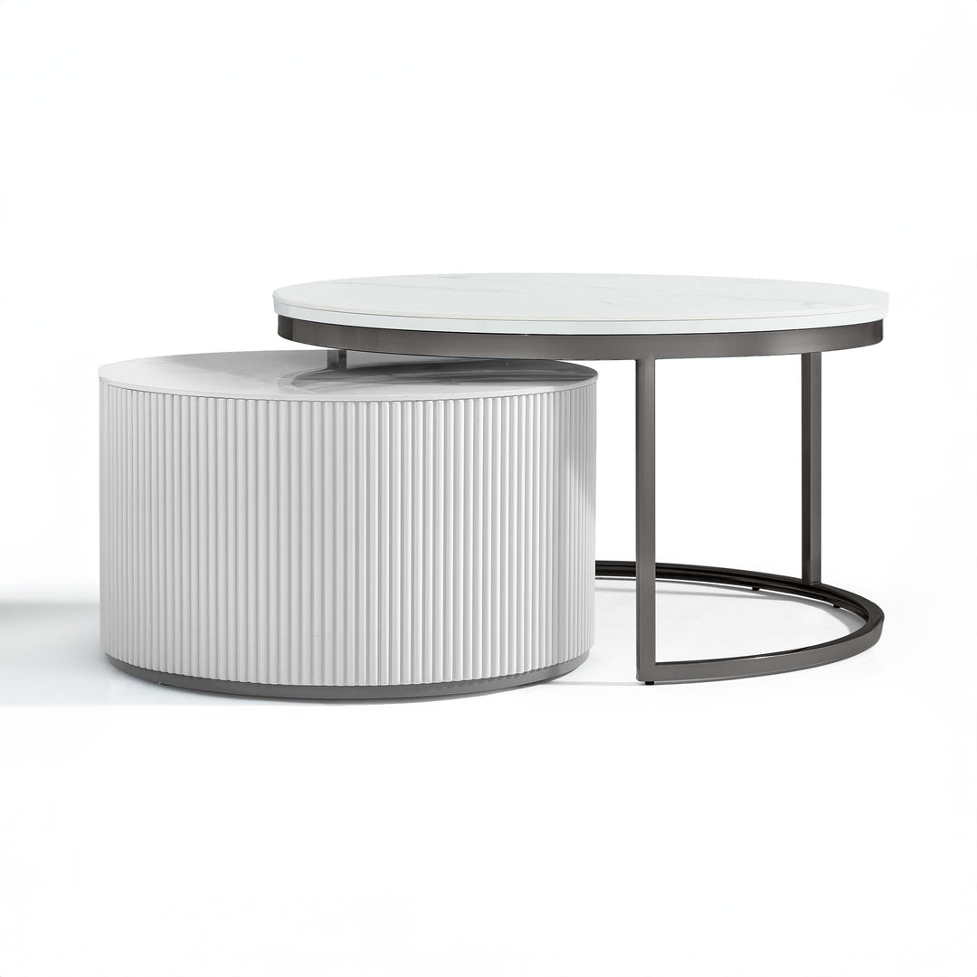 JOSEPHINE Sintered Stone Nested Coffee Table