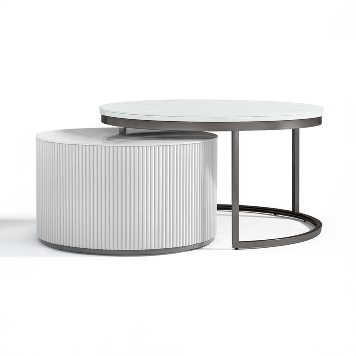 JOSEPHINE Sintered Stone Nested Coffee Table