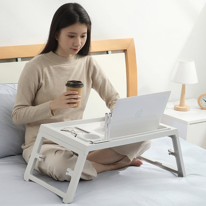 LIANG Foldable Laptop Holder Bed Table