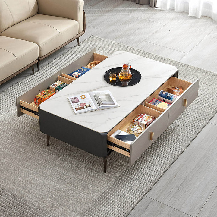 LLOYD Grey, Two Drawer Coffee Table