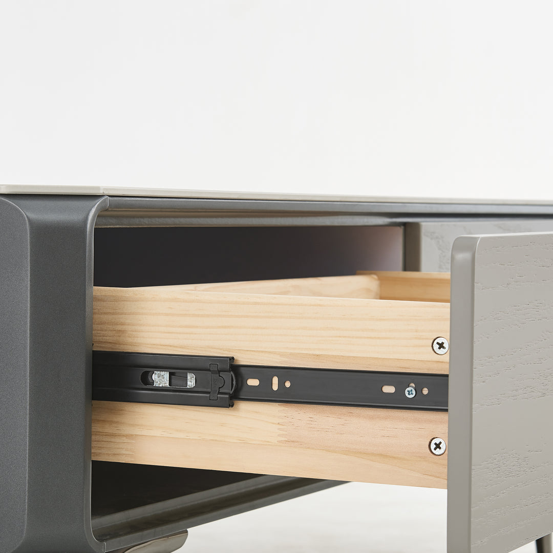 LLOYD Grey, Two Drawer Coffee Table