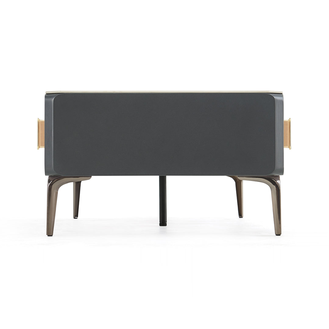 LLOYD Grey, Two Drawer Coffee Table