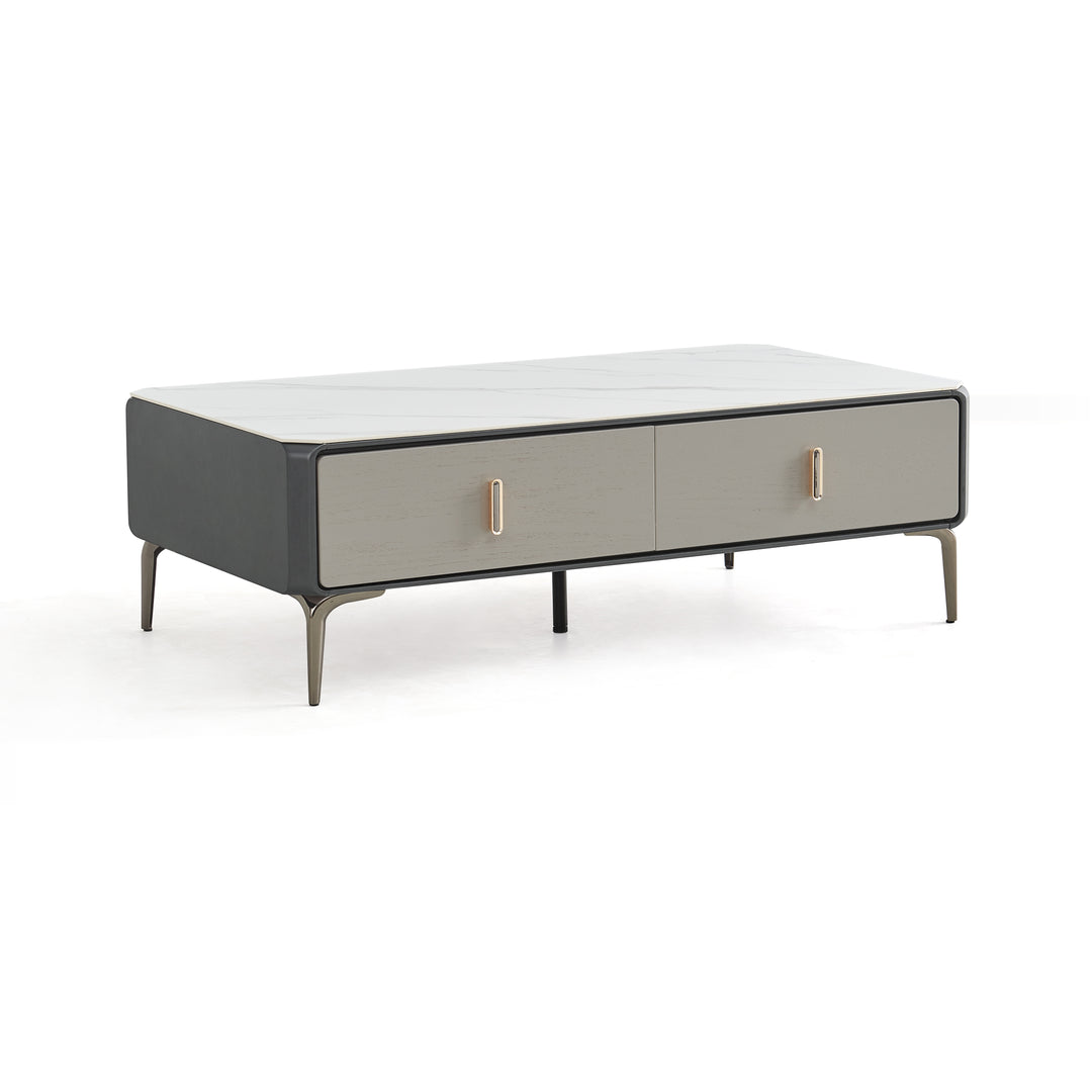 LLOYD Grey, Two Drawer Coffee Table