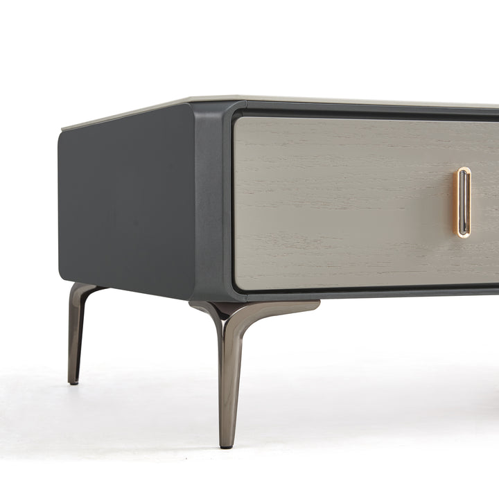 LLOYD Grey, Two Drawer Coffee Table