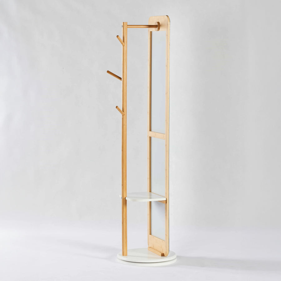 ALEXA Coat Rack With Full-Length Mirror