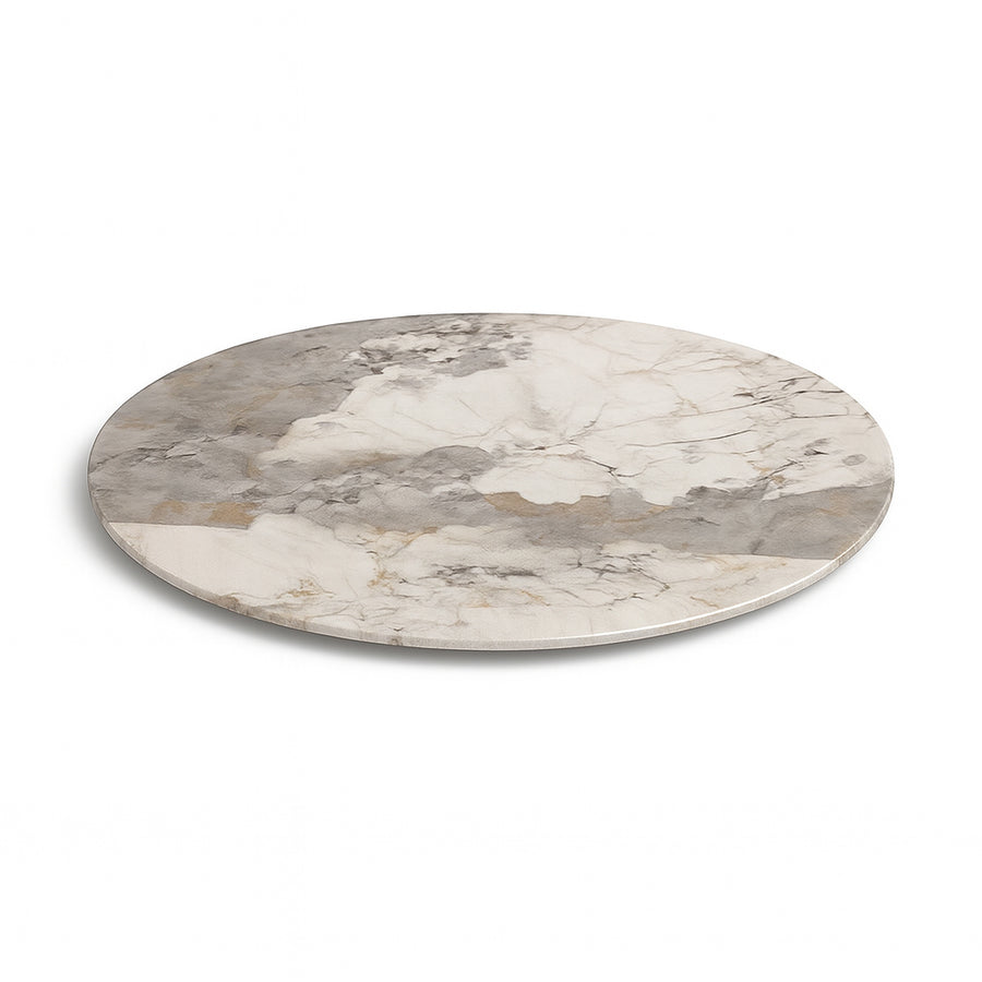 MARAVELLE 90cm Rotating Dining Table Lazy Susan
