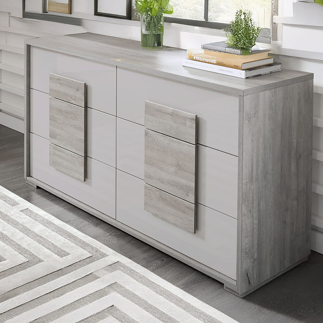 LIA Silver Ash Dresser - Fabelli Italia